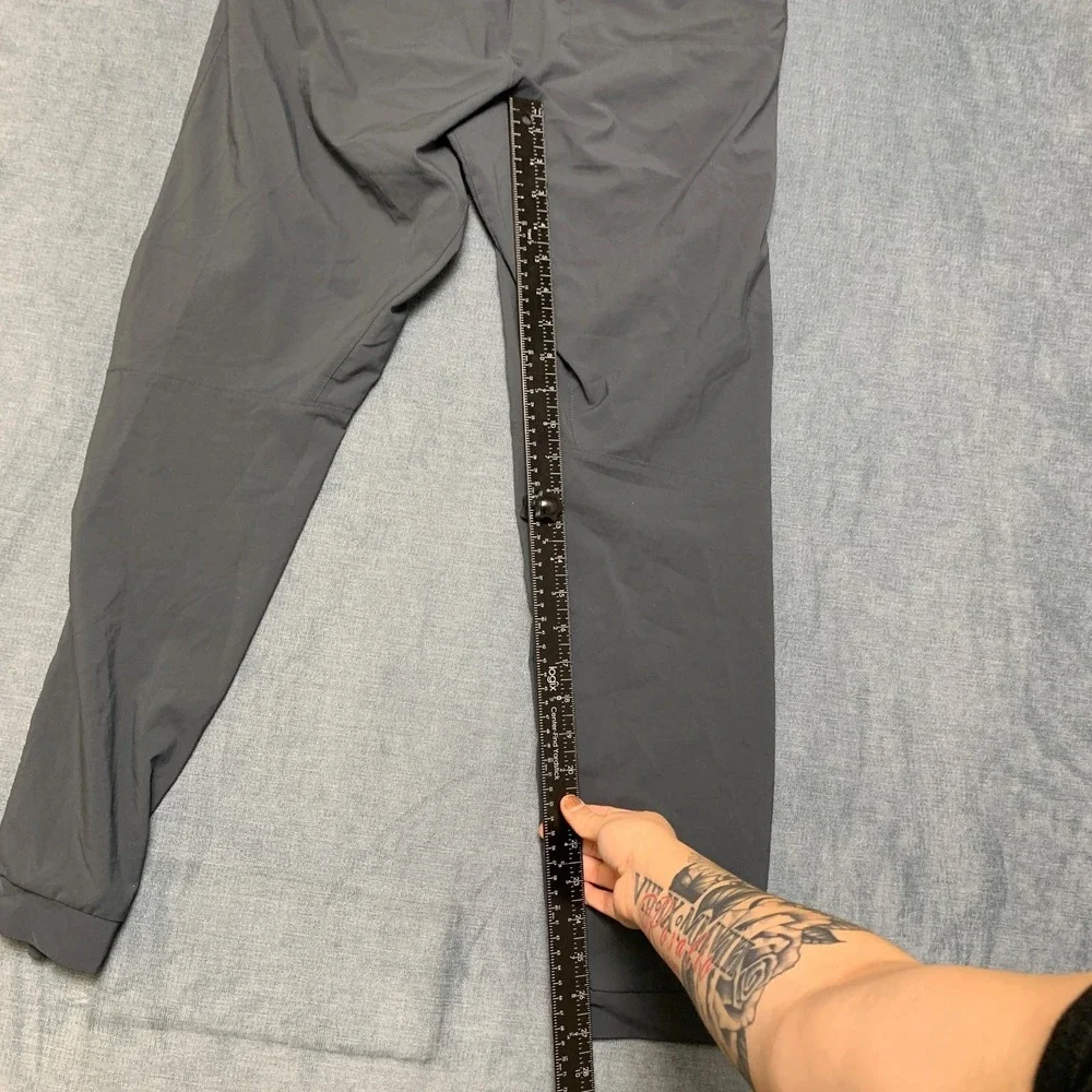 Patagonia Worn Wear Terrebonne Joggers Pants Mens S Gray Tapered Leg Drawstring